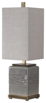 Uttermost Covey Gray Glaze Buffet Lamp