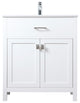 30" SIngle Bathroom Vanity, White