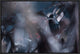 "50 Hz" Framed Canvas Giclee by Fabien Bravin, 25x17"