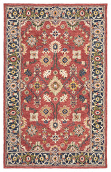 Oriental Weavers Alfresco Collection Red/ Blue Oriental Indoor Area Rug 10'X13'