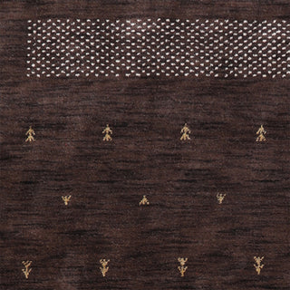 HAND KNOTTED LOOM WOOL ECO-FRIENDLY AREA RUGS - Rectangle, Brown, Contemporary