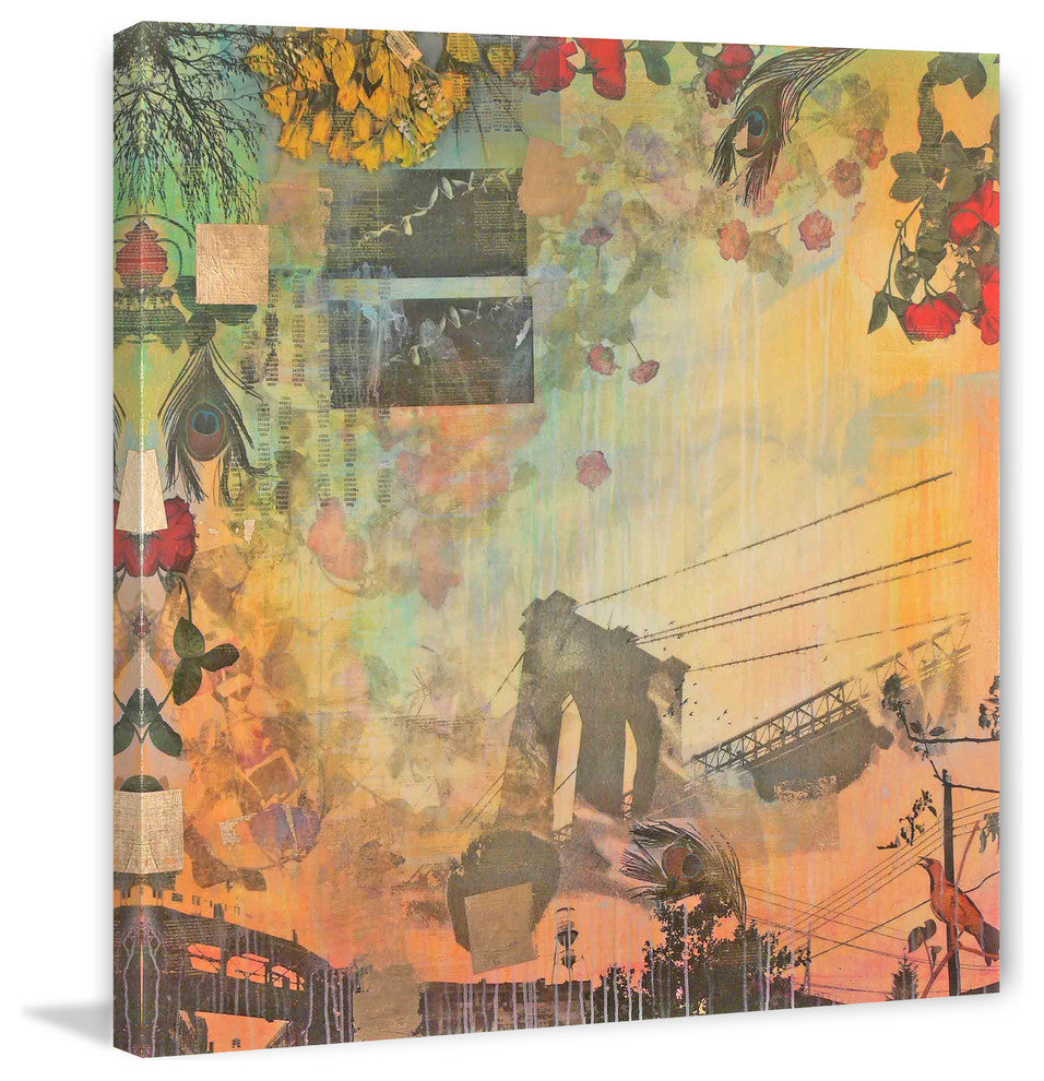 "Orphean Aria" Painting Print on Canvas by Tracy Silva Barbosa