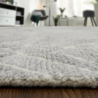 Weave & Wander Saena Gray/Natural Rug, 10'x10' Round