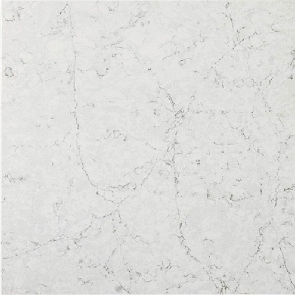 Bristol 72" Double Vanity Bright White, Whitewashed Walnut, Eternal Jasmine Pearl, Three-Hole