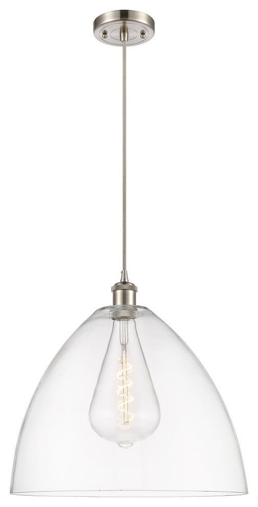 Innovations 516-1P-SN-GBD-162-LED 1-Light Pendant, Brushed Satin Nickel