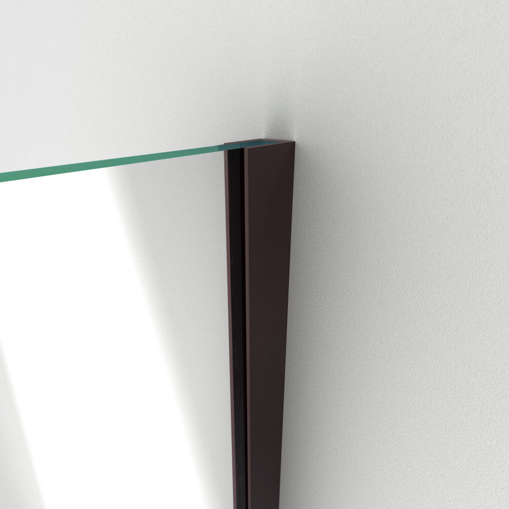 DreamLine Unidoor Plus 34"x34.38"x72" Shower Enclosure, Oil Rubbed Bronze
