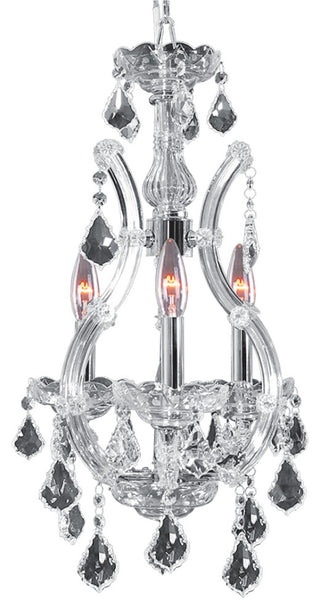 Artistry Lighting Maria Theresa Collection Crystal Chandelier 12x22, Chrome