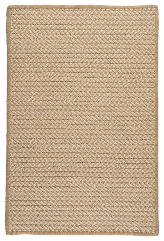Natural Wool Houndstooth HD33 Tea Modern Area Rug, Rectangular 3'x5'