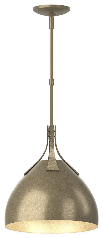 Summit Pendant, Soft Gold Finish, Soft Gold Accents, Standard Overall Height