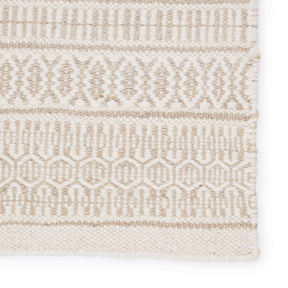 Jaipur Living Galway Natural Trellis Area Rug, Ivory/Cream, 9'x12'