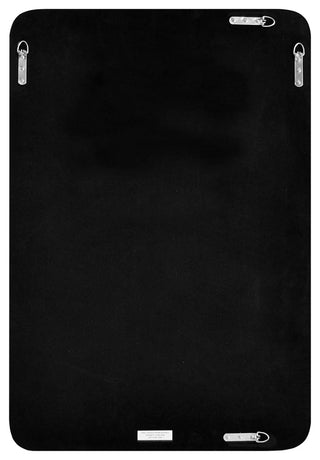 Highland Framed Rounded Rectangle Mirror, Nickel