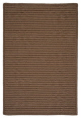 Simply Home Solid H286 Cashew Indoor/Outdoor Area Rug, Rectangular 7'x9'