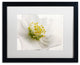 Cora Niele ''White Helleborus'' Matted Framed Art
