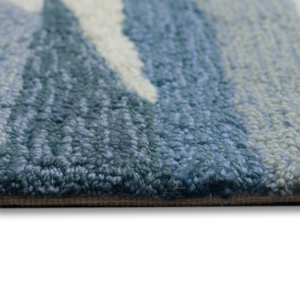 Capri Cloud Indoor/Outdoor Rug Soft Blue 2'x5'