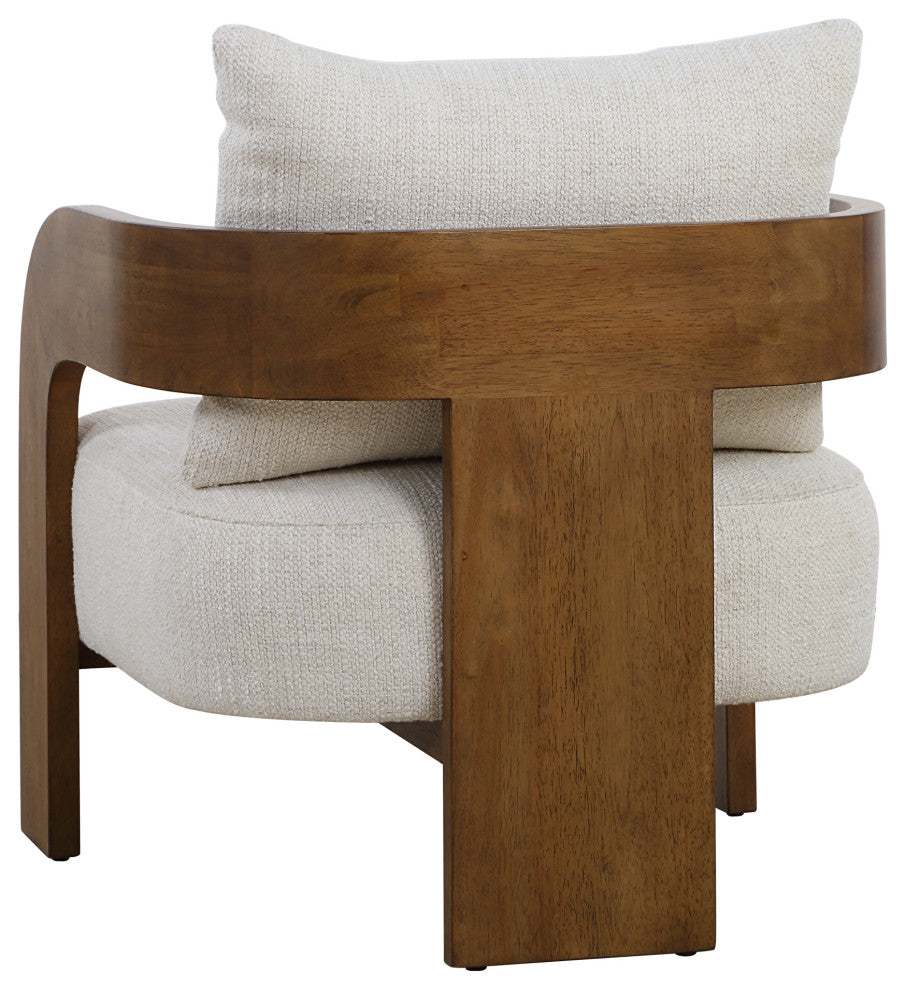 Uttermost Rowan Ivory Accent Chair