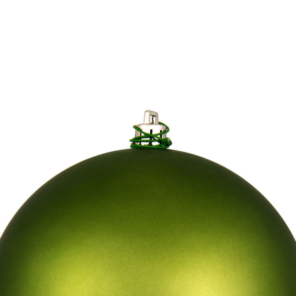 Vickerman N592034Dmv 8" Juniper Green Matte Ball Ornament