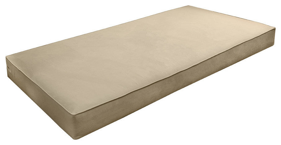 Same Pipe 8" Twin-XL 80x39x8 Velvet Indoor Daybed Mattress |COVER ONLY|-AD304