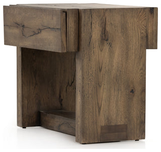 Perrin Nightstand, Rustic Fawn