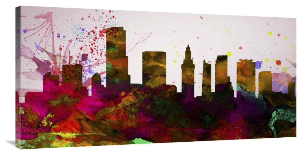 "Miami City Skyline" Fine Art Print