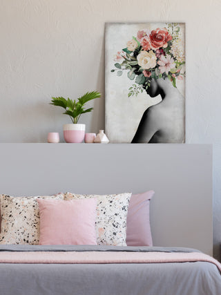 "Unpredictable" Painting Print on Wrapped Canvas, 24x36