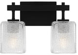 Brenthouse Two Light Bath in Matte Black