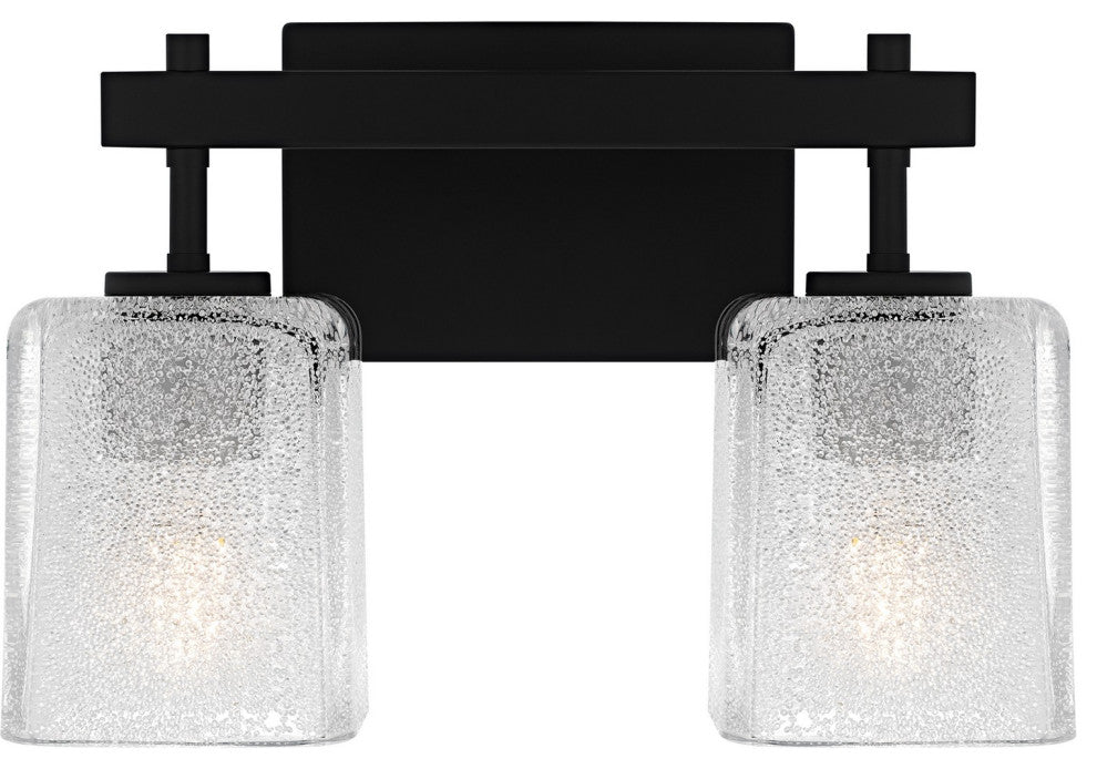 Brenthouse Two Light Bath in Matte Black