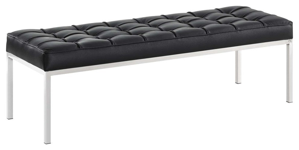 Loft Leather Bench