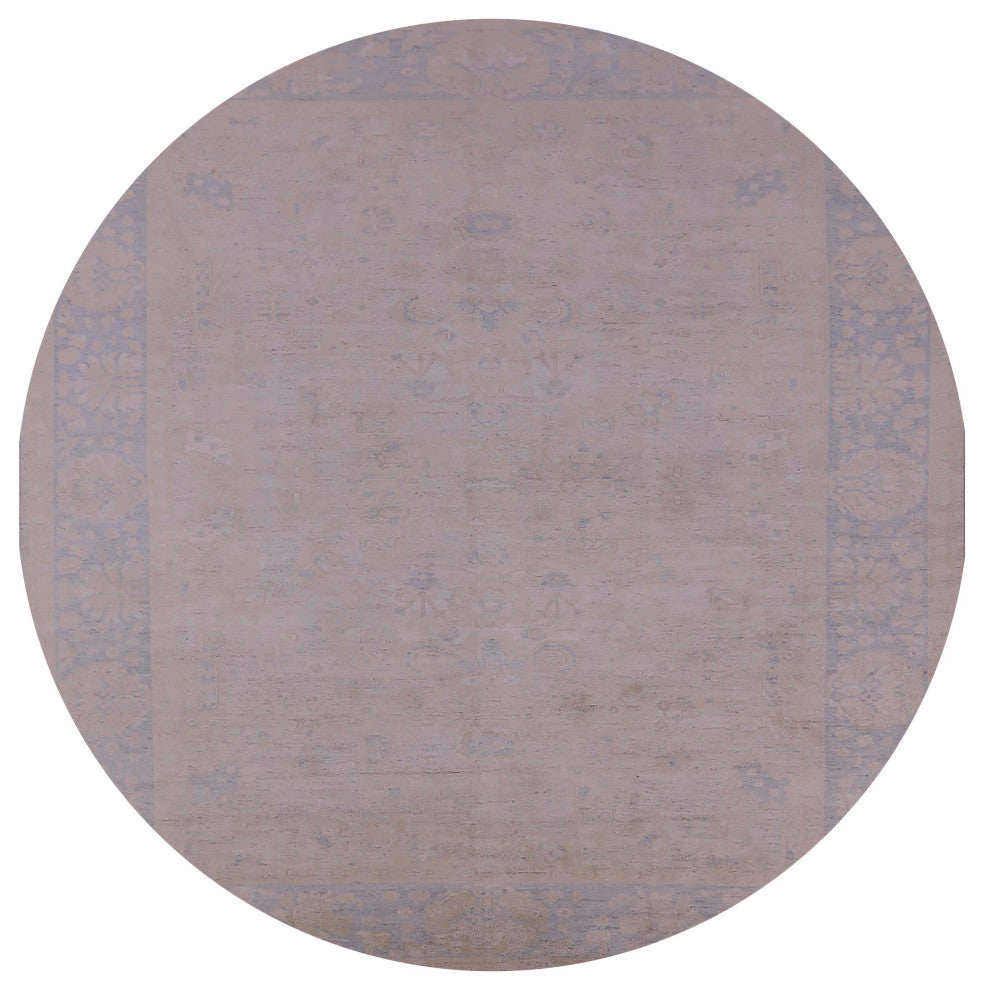 Ahgly Company Indoor Round Mid-Century Modern Area Rugs, 8' Round