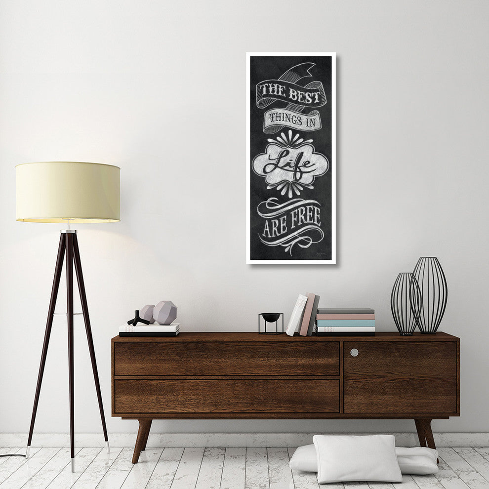 "The Best Things in Life" Digital Paper Print by Mary Urban, 22"x52"