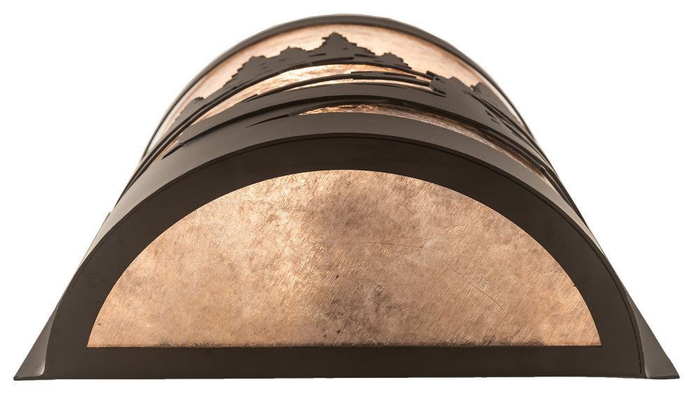 10 Wide Canoe At Lake Right Wall Sconce