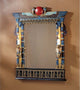 Wadjet Mirror With Cobra Sconces