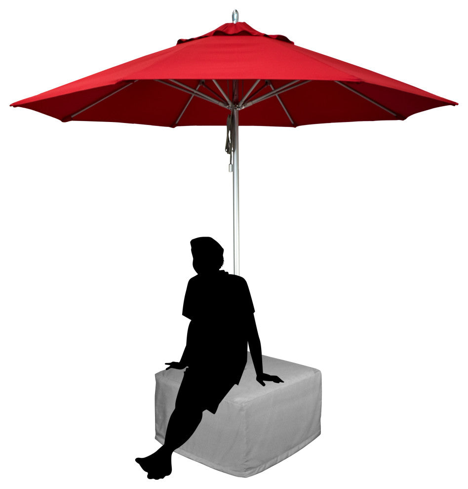 California Umbrella  Haven Shade Cushion in Sunbrella, Granite