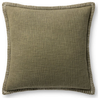 Loloi PLL0109 Olive 22'' x 22'' Cover WithDown