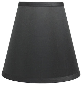 Silk Empire Lamp Shade 5x9x8.5", Gray