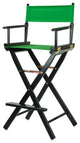 030" Director's Chair Black Frame-Green Canvas