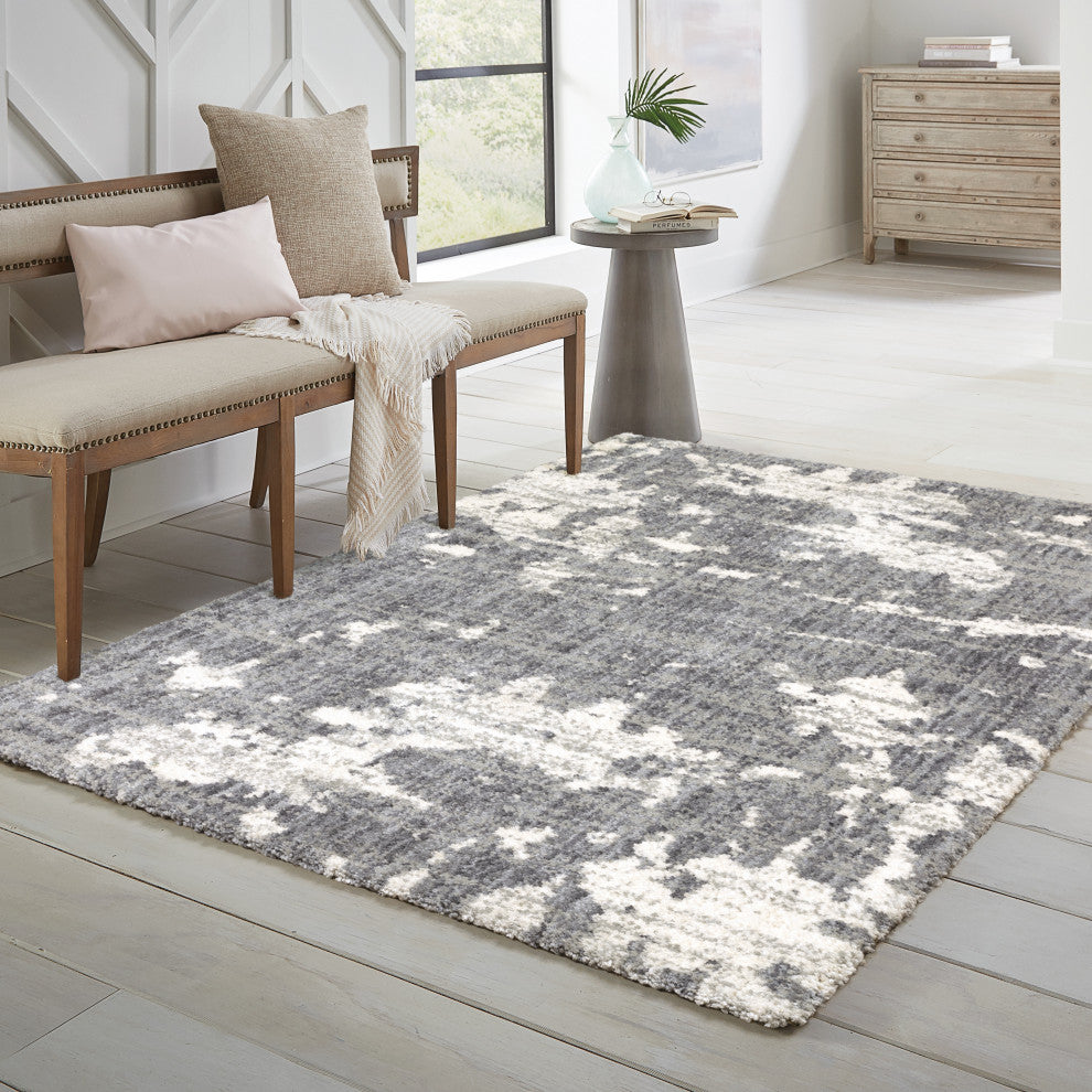 Aspen 003H9 Gray/Ivory 7'10"x10'10" Rug