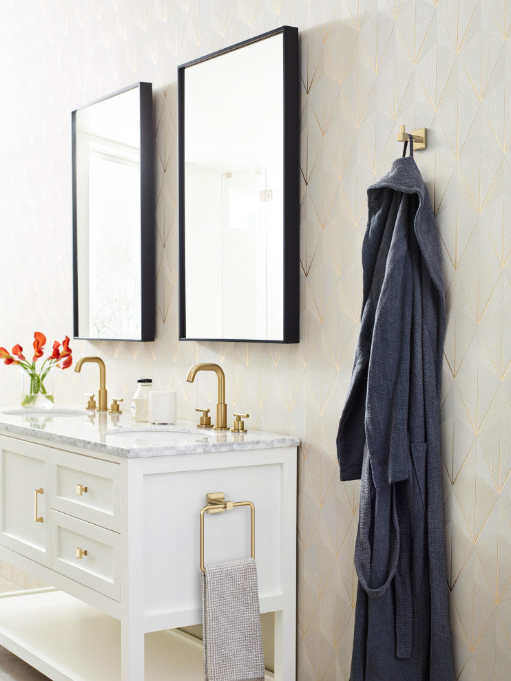 Appoint Traditional Single Robe Hook, Golden Champagne