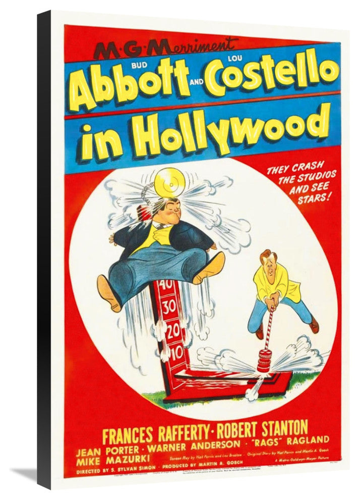 "Abbott & Costello - In Hollywood" Canvas by Hollywood Photo Archive, 20x30"