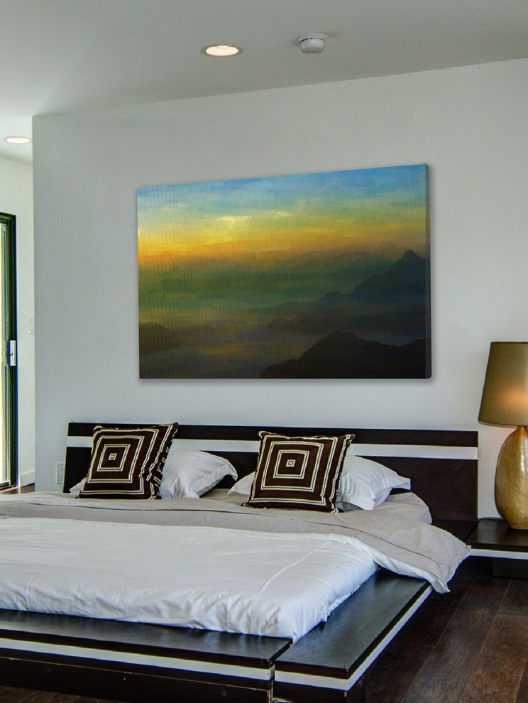 "Warm Landscape" Fine Art Canvas Print, 45"x30"
