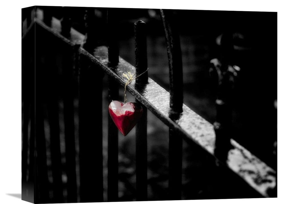 "Lonely" Stretched Canvas Giclee by Richard Bland, 16"x13"