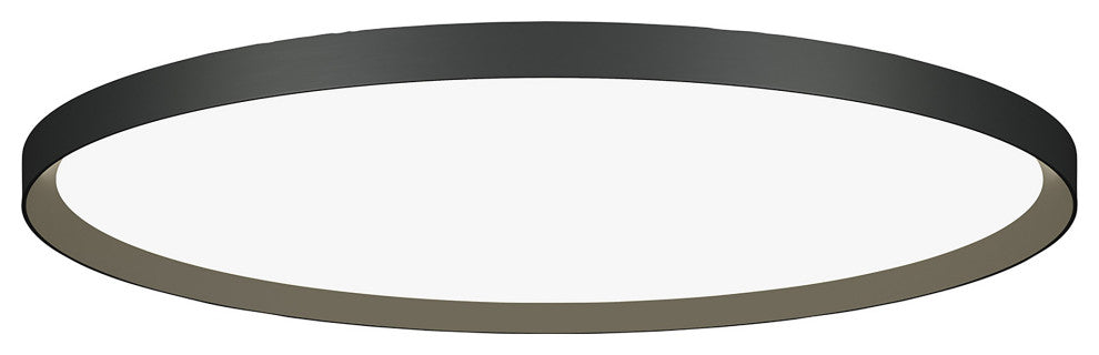 Bina LED Surface Mount Round, Direct Light Output, Black