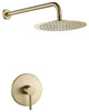 Givingtree Wall Mounted Shower Faucet with High Pressure 10-in,Gold