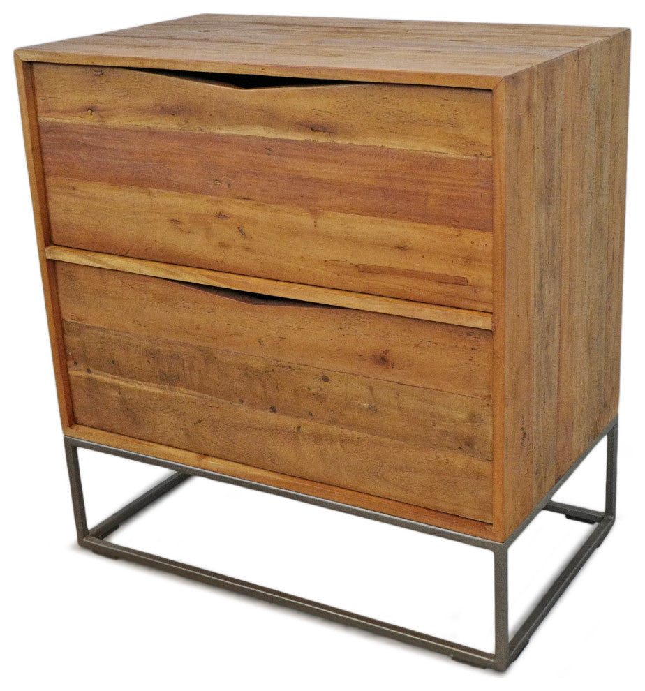 Salvaged Modern Bedside Table