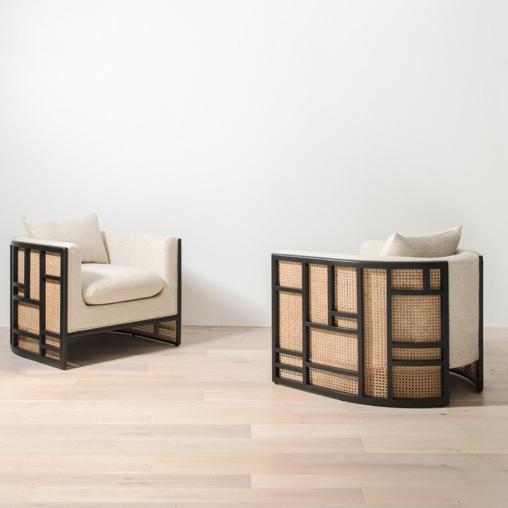 June Chair-Brushed Ebony