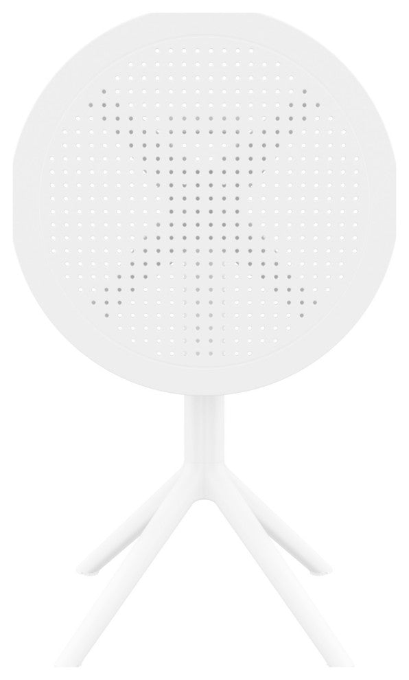 Sky Round Folding Table 24" White
