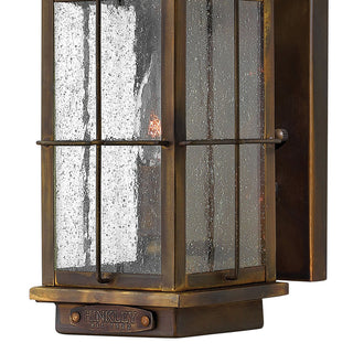 Hinkley Bingham Small Wall Mount Lantern, Sienna