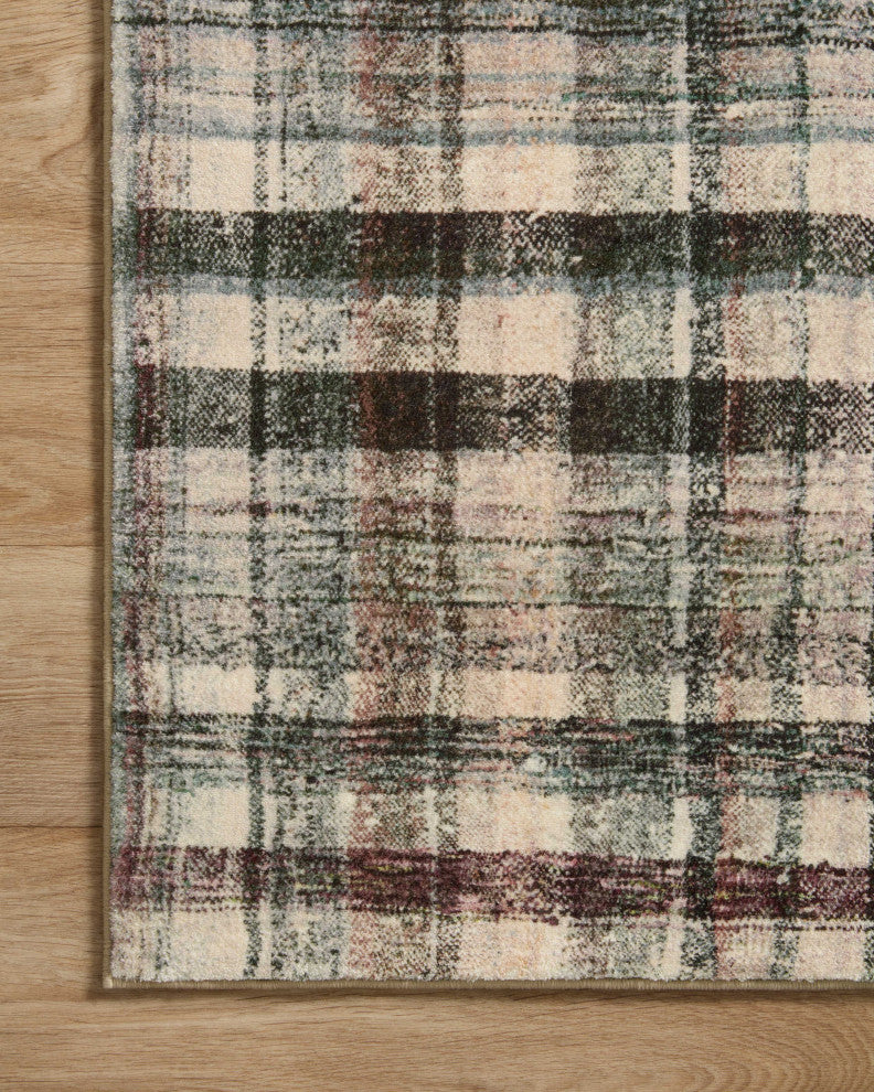 Chris Loves Julia x Loloi Humphrey Forest / Multi 18" x 18" Sample Rug