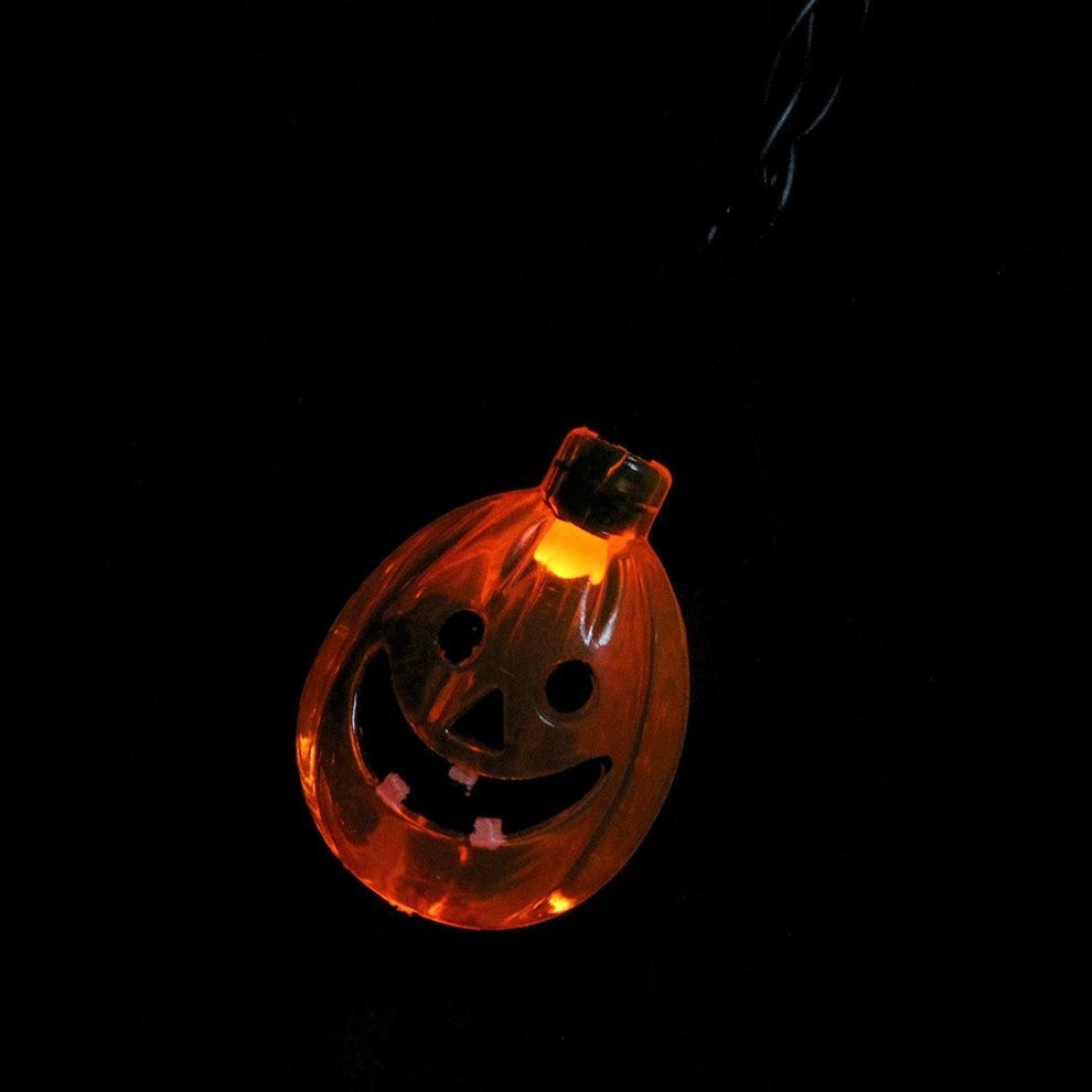 B/O Jack-O-Lantern Pumpkin LED Halloween Lights