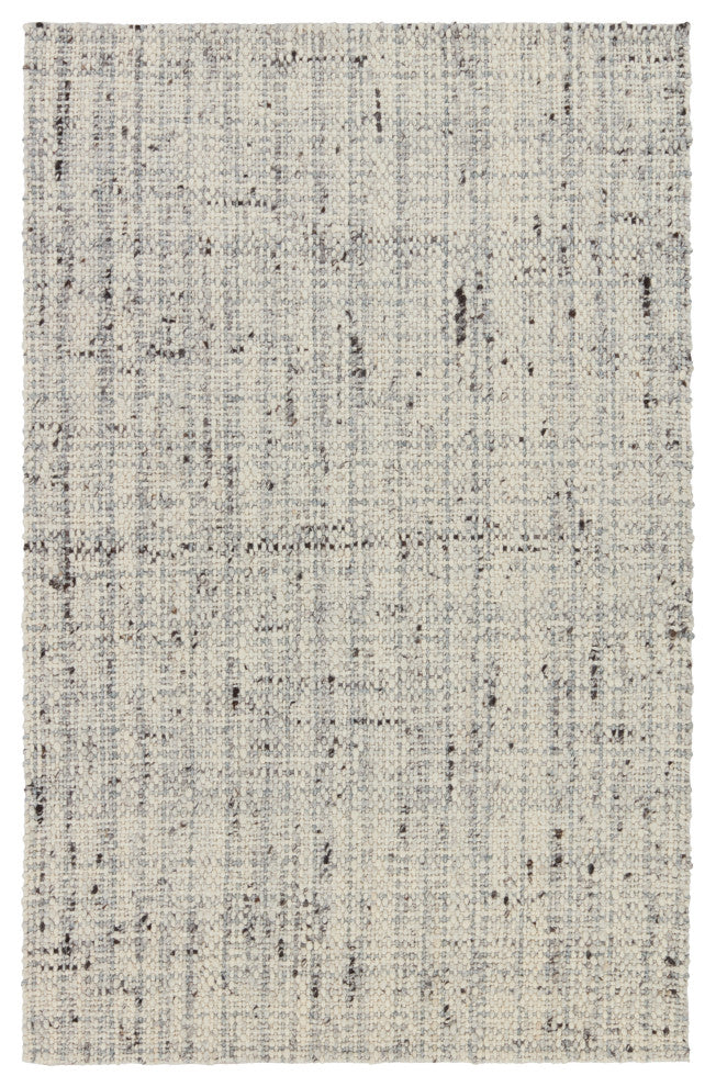Jaipur Living Season Handmade Solid Cream/ Light Gray Area Rug 8'X10'