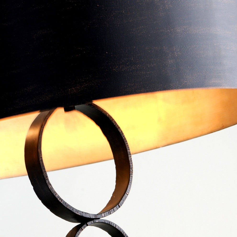 Rivington 4 Light Pendant - Charred Copper Finish